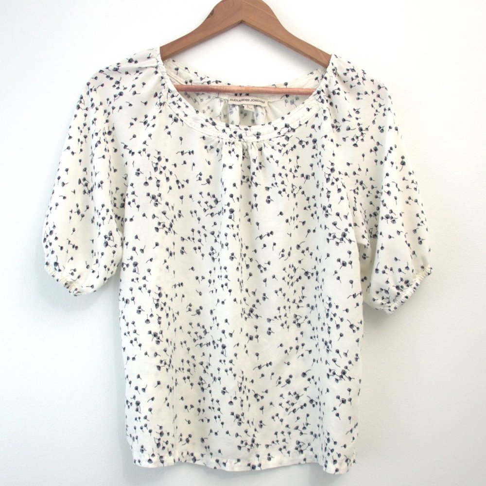 Alexander Jordan Short Sleeved Blouse sz L